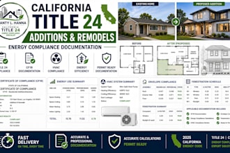 prepare california title 24 energy compliance for additions and remodels
