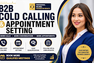do b2b cold calling appointment setting lead generation cold calling