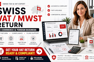 prepare swiss vat mwst return for your ecommerce and foreign business