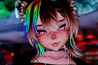 design vrchat avatar vr character vrc avatar commission vr nsfw