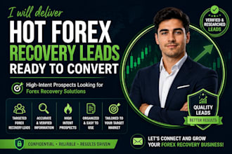 deliver hot forex recovery leads ready to convert