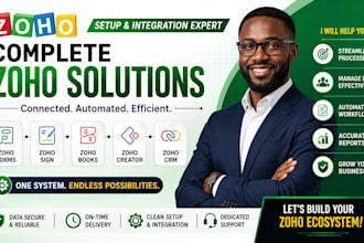 setup zoho forms zoho sign zoho books workflow zoho creator zoho crm integration