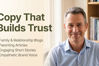 write expert psychology articles on parenting and relationship advice