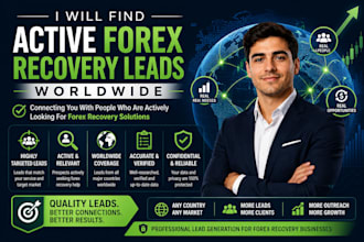 find active forex recovery leads worldwide