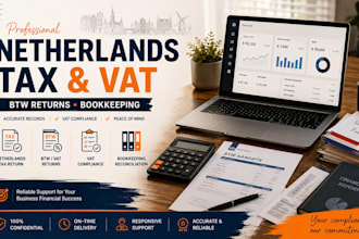 prepare netherlands tax return, btw returns, vat compliance