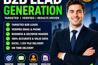 build targeted leads and prospect list for your business