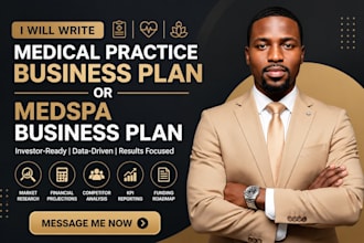 write medical practice business plan medspa business plan