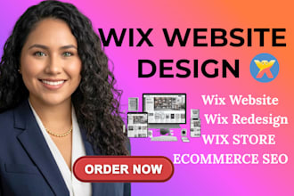 design wix website wix store redesign wix ecommerce SEO website development pro