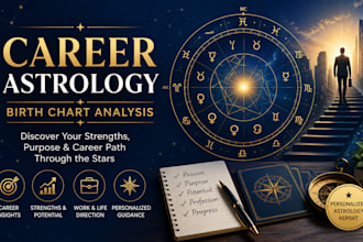 provide personalized career astrology and birth chart analysis