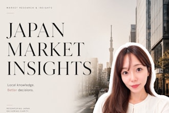 research the japan market, competitors, prices and consumer trends