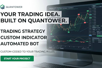 create quantower trading strategy, indicator and quantower automated trading bot