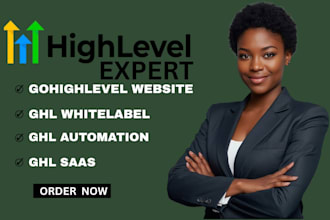 setup ghl agency website design, whitelabel, CRM automation, gohighlevel saas