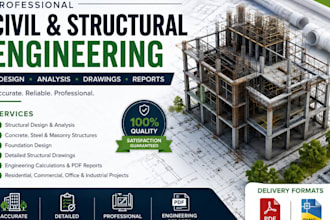 be your civil and structural engineer
