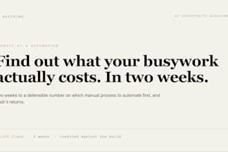 perform an ai opportunity assessment