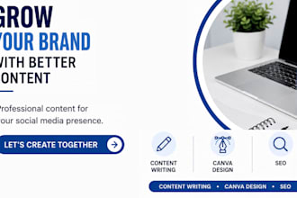 design professional canva social media posts