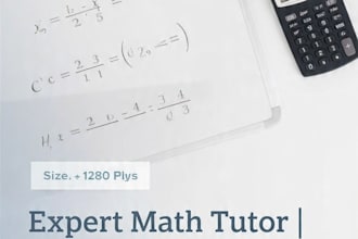 be your expert math teacher