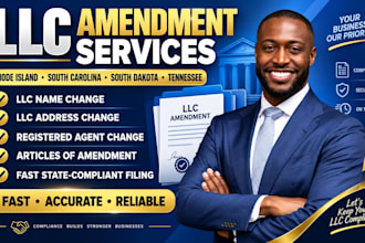 amend rhode island south carolina south dakota tennessee llc name address agent