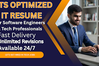 write ats optimized resume for tech jobs