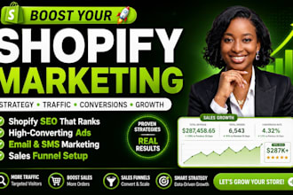 promote shopify ecommerce stores and shopify marketing to boost shopify sales
