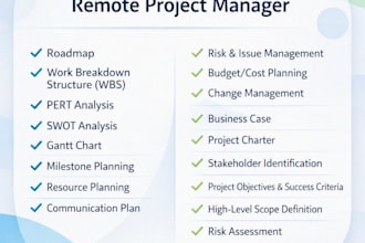 create project management documents for your projects