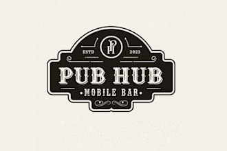 design unique mobile bar logo