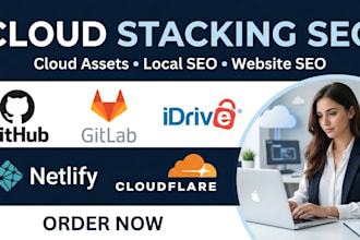 create a professional cloud stacking setup for your website