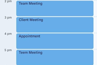 manage your google calendar and schedule appointments