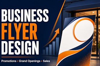 design a business flyer for promotions and grand openings