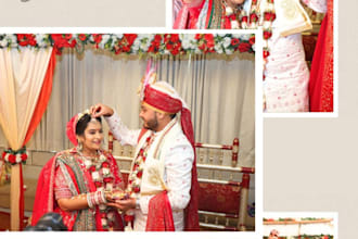 edit professional wedding videos and reels