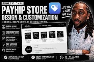 design and customize your payhip store