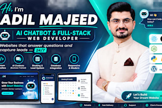 build a website with ai chatbot and booking system