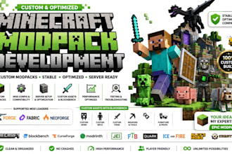 minecraft modpack development custom mods forge fabric neoforge server setup
