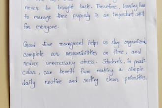 do neat and beautiful handwriting