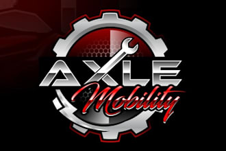 design automotive repair software company logo