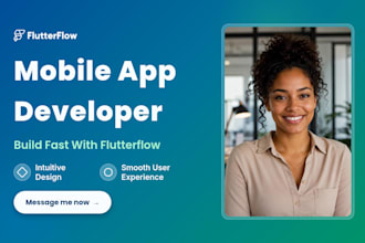 build flutterflow app and be your flutterflow mobile app developer