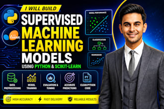 build supervised machine learning models using python and scikit learn