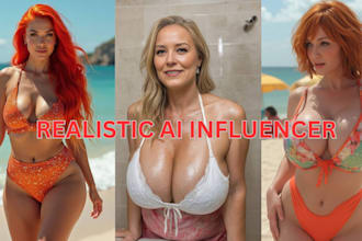 do ai influencer ai model nsfw sfw with custom lora traning and comfyui workflow
