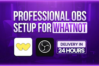 setup whatnot vertical stream for auctions or sports