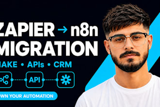 migrate zapier or make workflows to n8n