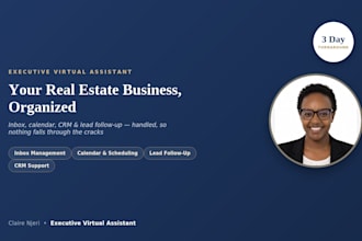 be your virtual assistant for real estate agents