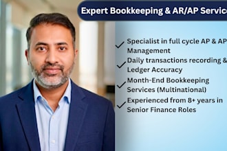 prepare financial, bank reconciliation and cash flows statements