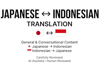 translate japanese to indonesian or indonesian to japanese