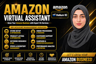 provide complete amazon virtual assistant services