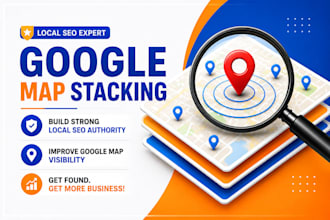 do google map stacking for local SEO 3 pack map ranking