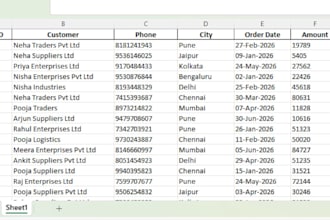 clean and standardize your excel or CSV data