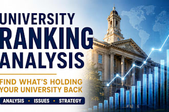 create a university ranking improvement strategy