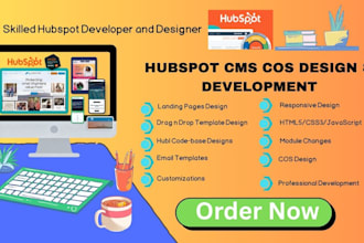create and fix hubspot cos design and development issues