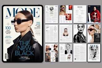 design magazine layout, digital magazine, magazine cover, newspaper adobe design