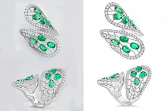 professionally retouch jewelry product photos