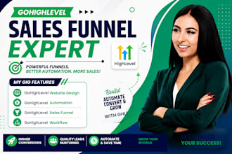 gohighlevel website design gohighlevel landing page go highlevel sales funnel